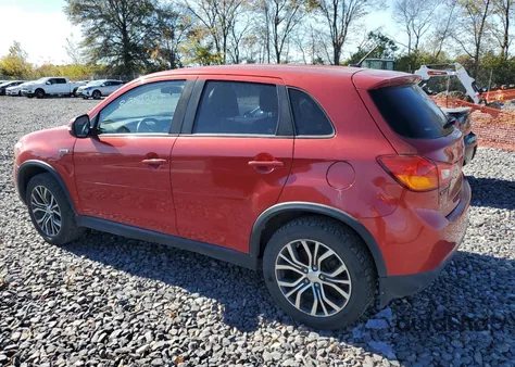 2016 Mitsubishi Outlander Sport Es z USA, uszkodzony, nr VIN JA4AR3AWXGZ047194